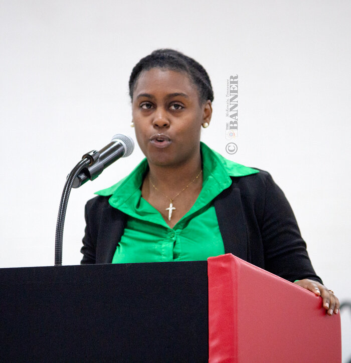 Hannah Bilger Delivers Black History Month Address on Accountability, Personal Growth