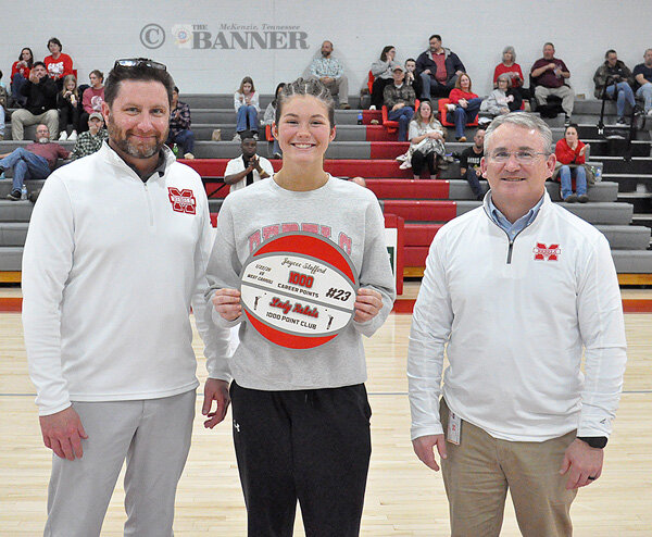 McKenzie’s Jaycee Stafford Welcomed to 1,000-Point Club
