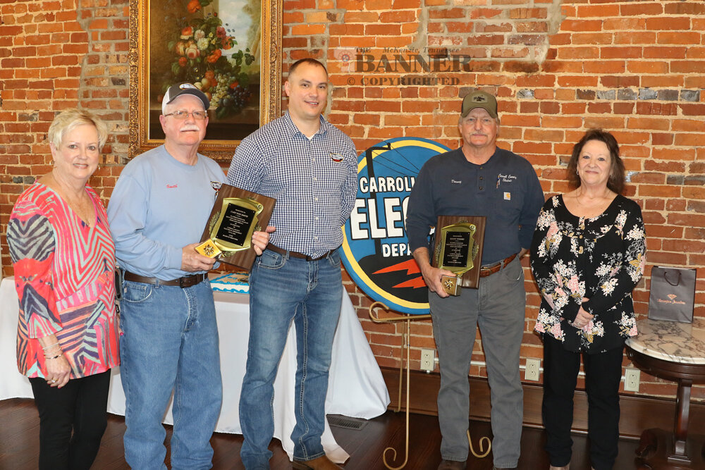 Carroll County Electric Honors Retirees