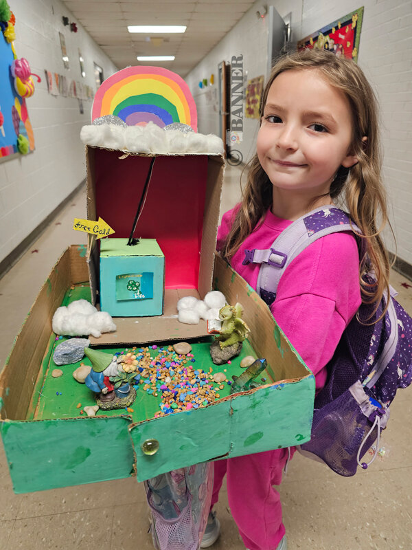 First Graders Engineer Leprechaun Traps Just In Time for St. Patrick’s Day