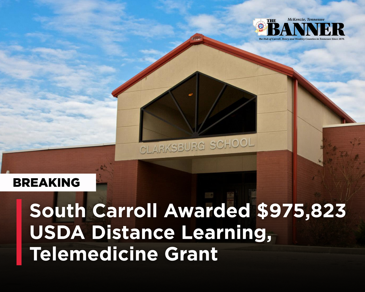 South Carroll Awarded $975,823 USDA Distance Learning, Telemedicine Grant