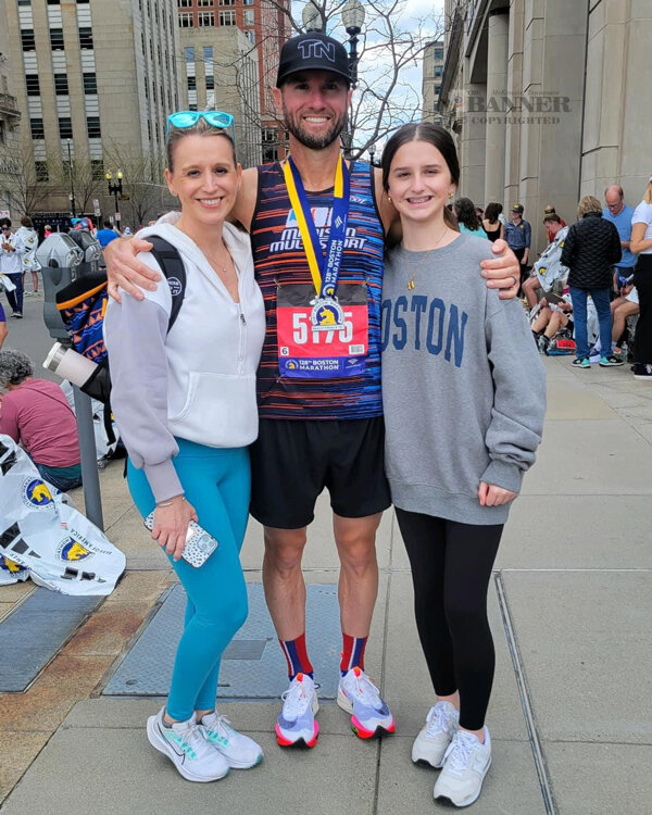 Mark Smith Competes in Boston Marathon