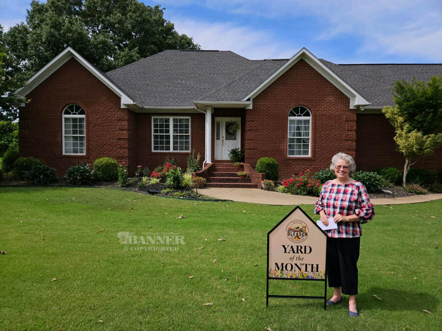 Belew Awarded Gleason Yard of the Month