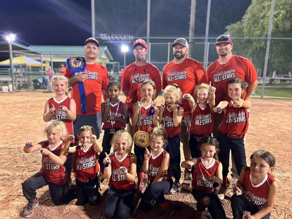 McKenzie Youth League All Star Softball Shows Well in Local State Tournament
