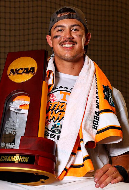 Huntingdon’s Hunter Ensley Helps Vols Earn National Championship