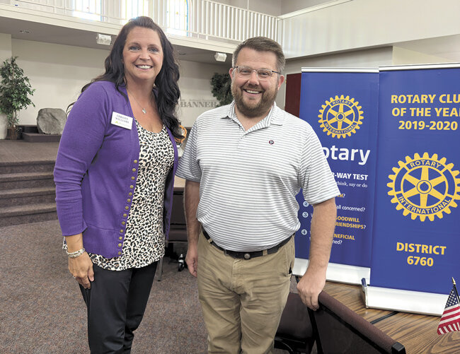 Rotary Hears from Travis McLeese