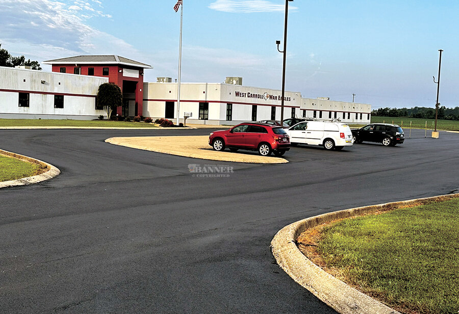 West Carroll Schools Paved