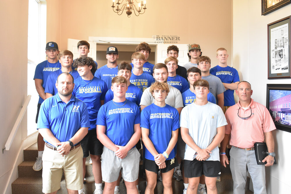 Huntingdon Council Honors Spring Athletes