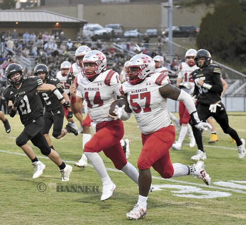 McKenzie Rebels Rout Dresden Lions, 49-7
