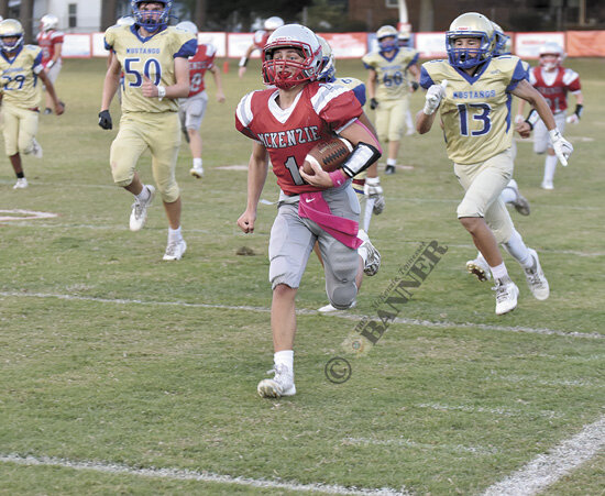 Rebels Edge Mustangs on Eighth Grade Night