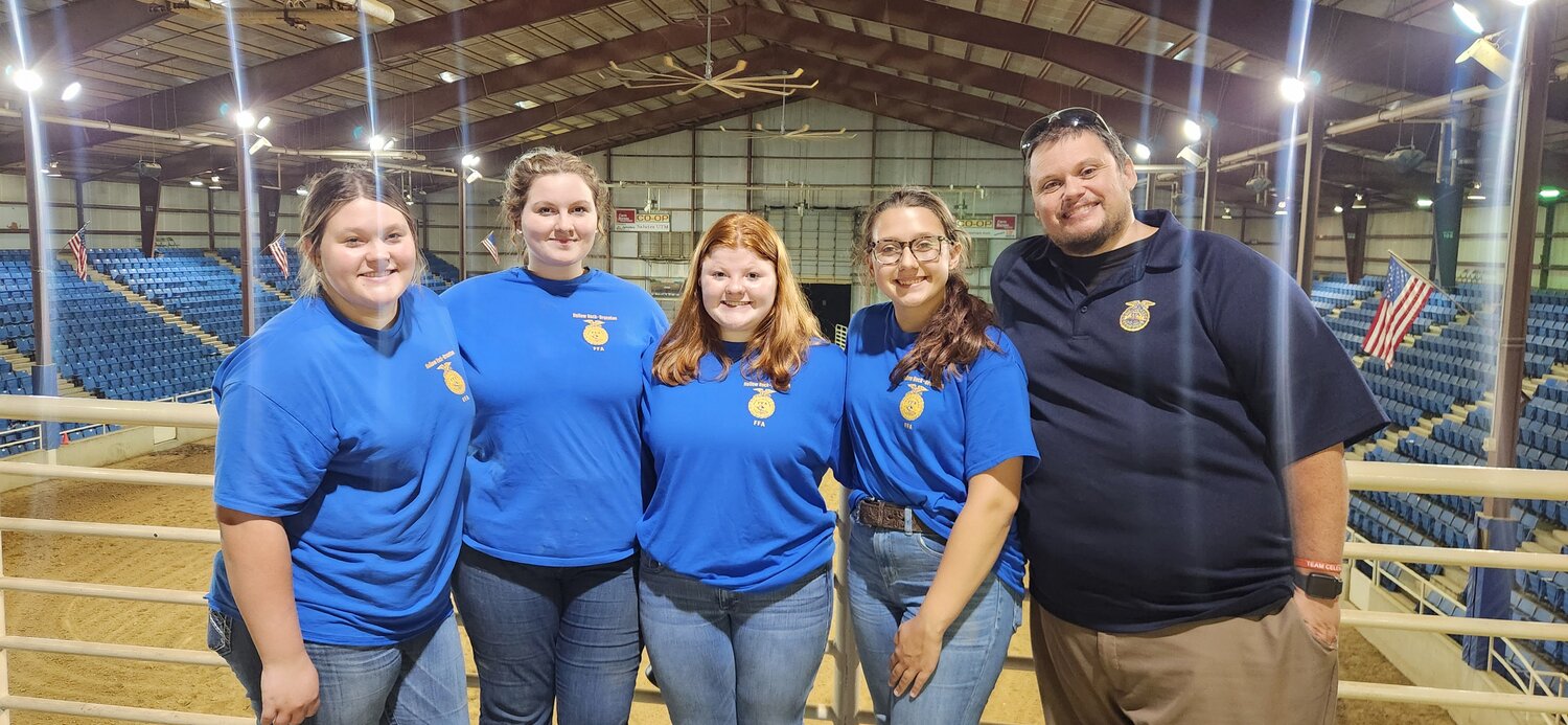 Hollow Rock-Bruceton FFA Horse Judging Competition