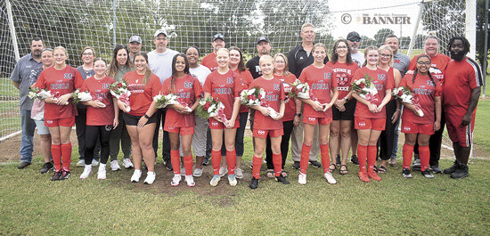 Lady Rebels Top Milan on Eighth Grade Night