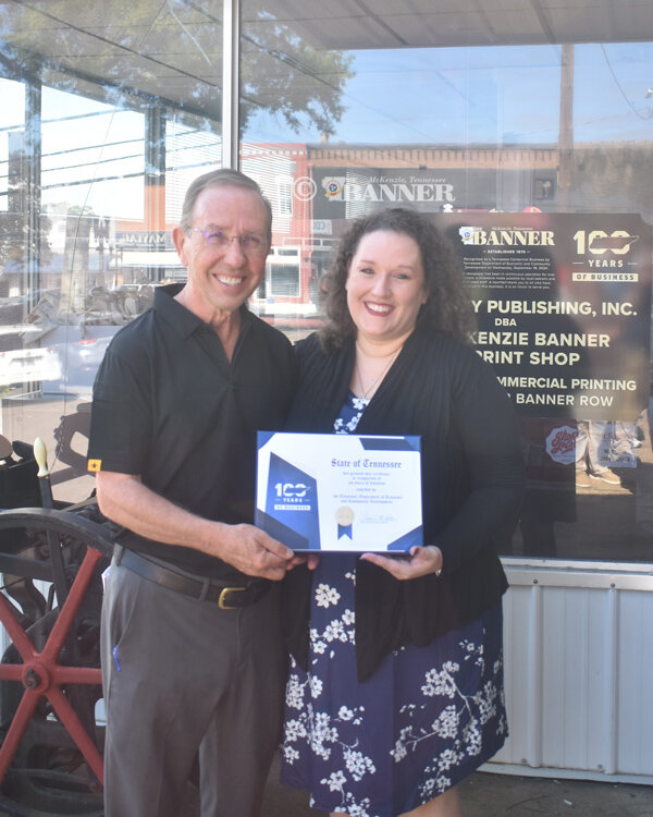 The Banner Honored As Centennial Business