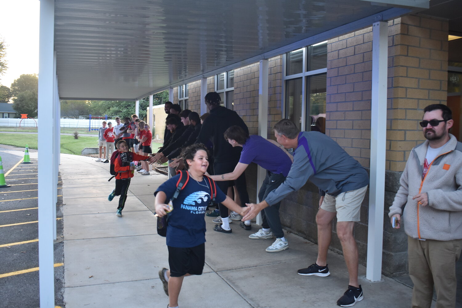 Over 300 McKenzie Elementary Students Enjoy Walk-to-School Day