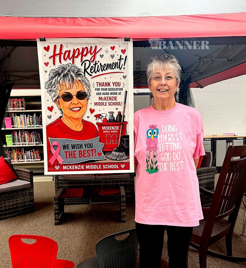 Teresa Hall Retires After 37 Years of Caring for McKenzie Middle School