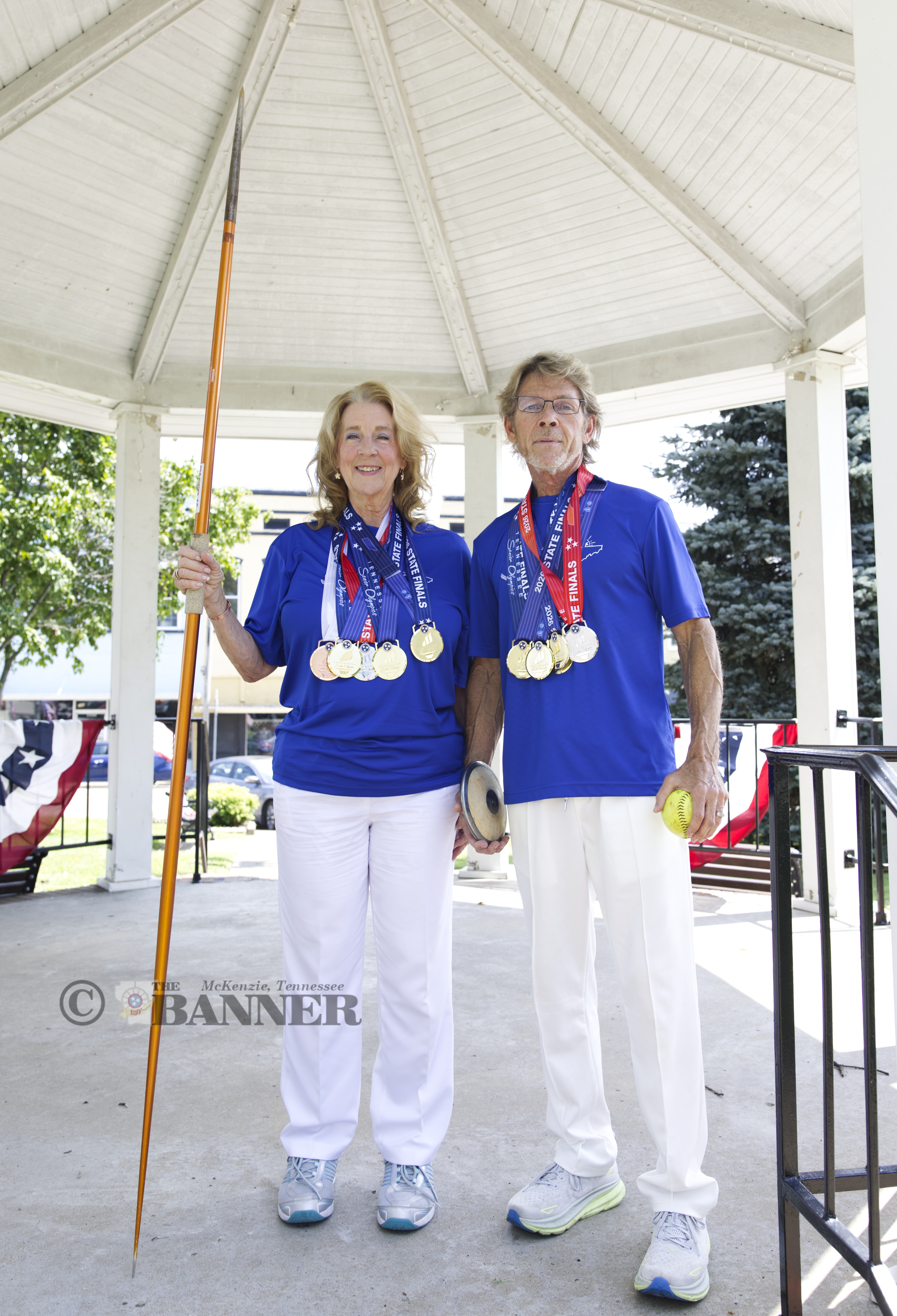 Edlins Win Gold at Tennessee Senior Olympics