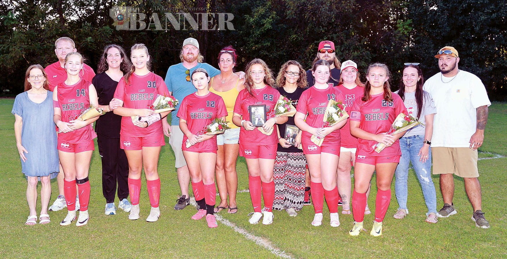 MMS Eighth Grade Soccer Players Honored