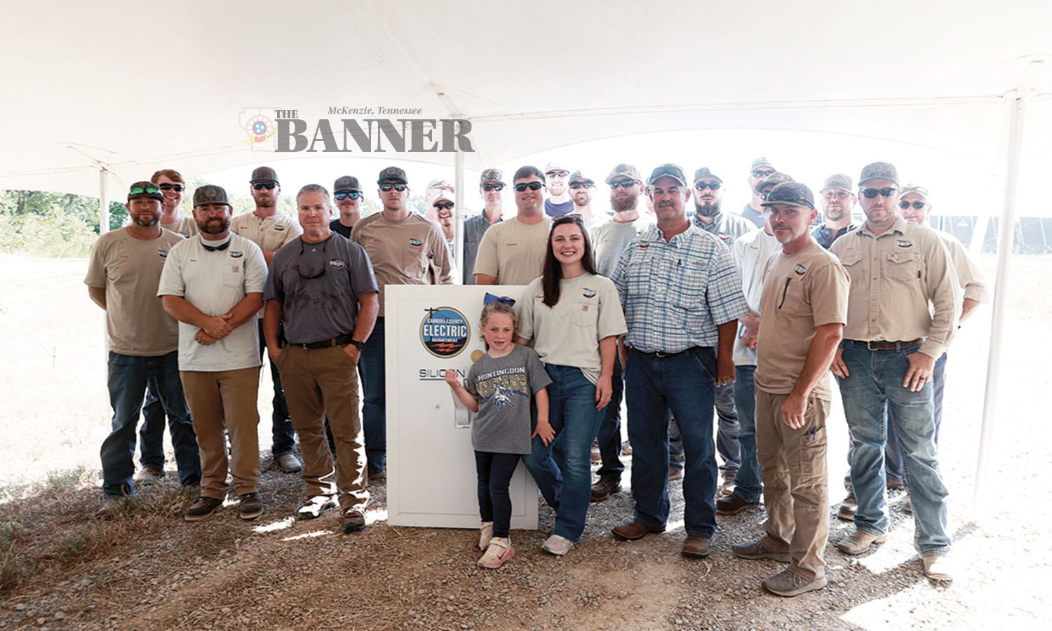 Silicon Ranch, Carroll County Electric Host 'Flip the Switch'
