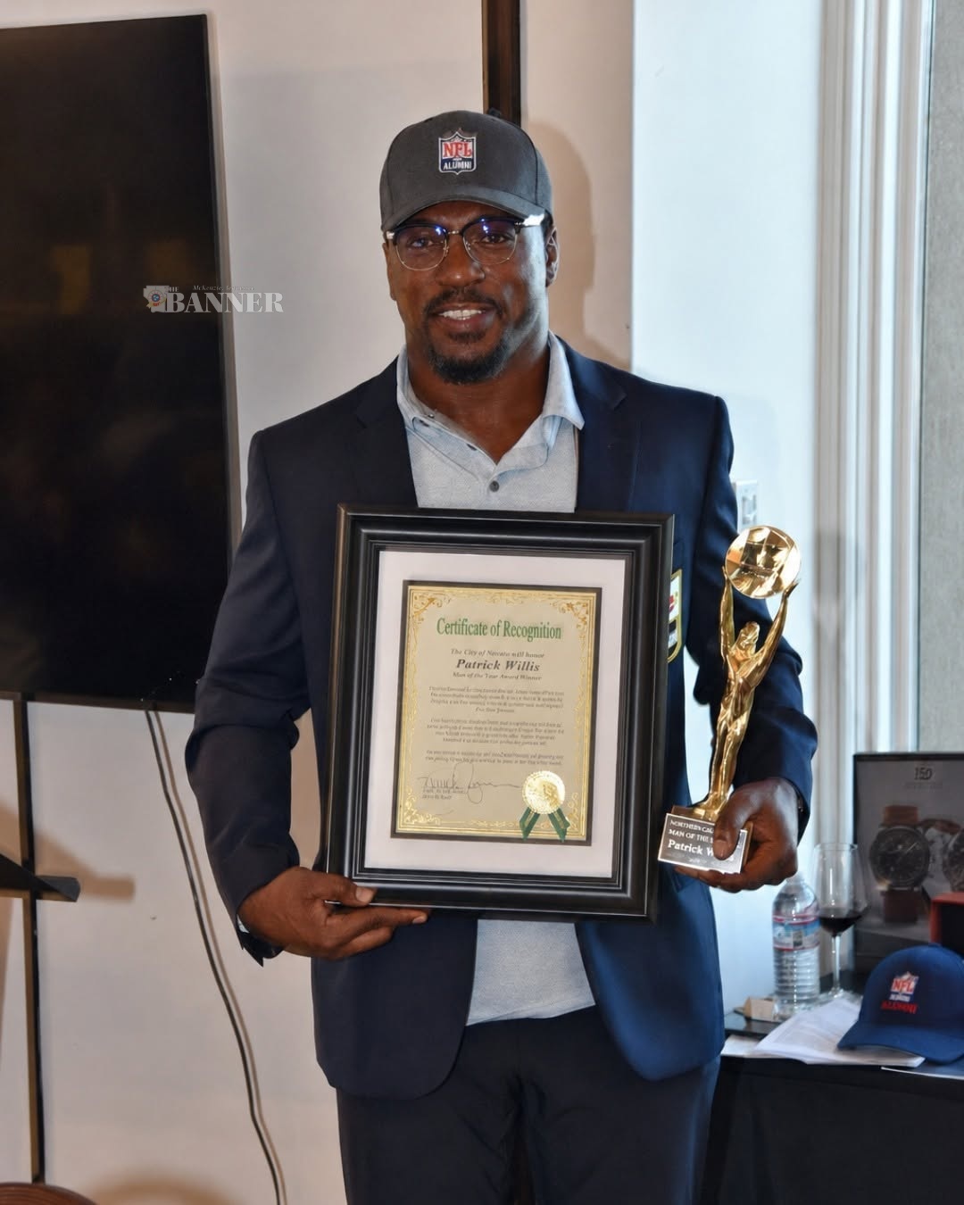 Patrick Willis Named NFL Alumni Northern California Man of the Year