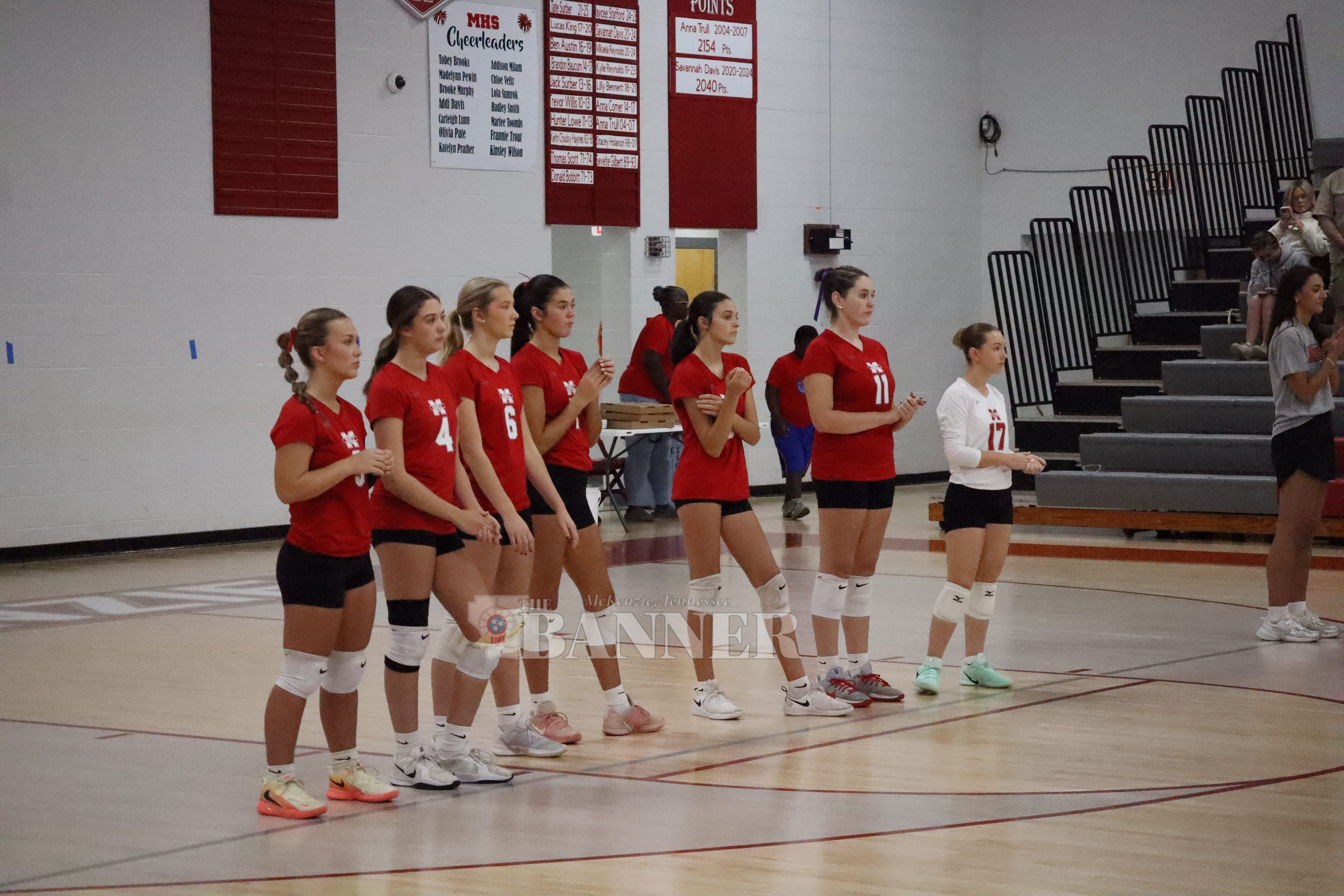 McKenzie Tops West Carroll in Four Sets