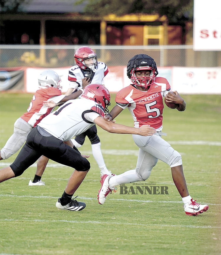 Middle School Rebels fall to the Tigers, 34-7