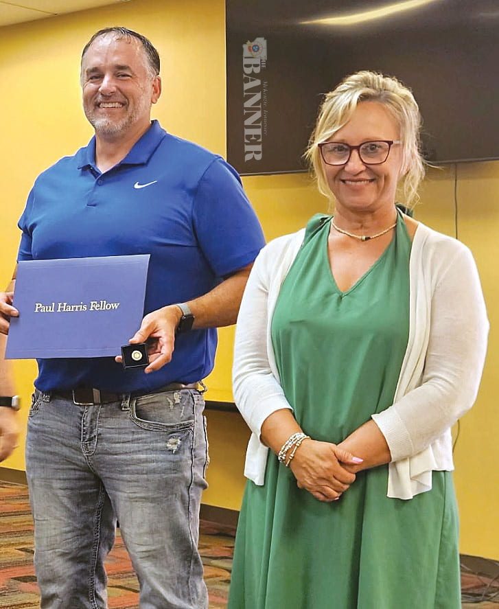 Matt Aird Named Paul Harris Fellow