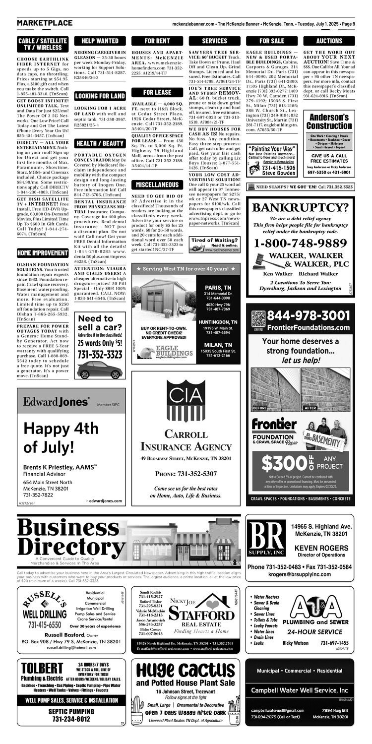 McKenzie Banner Marketplace 7-1-225