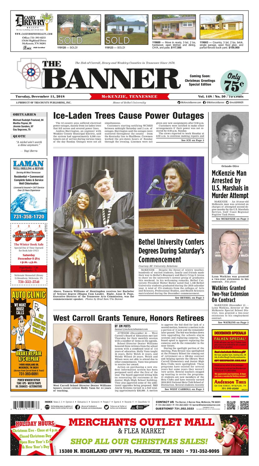 McKenzie Banner Dec. 11, 2018