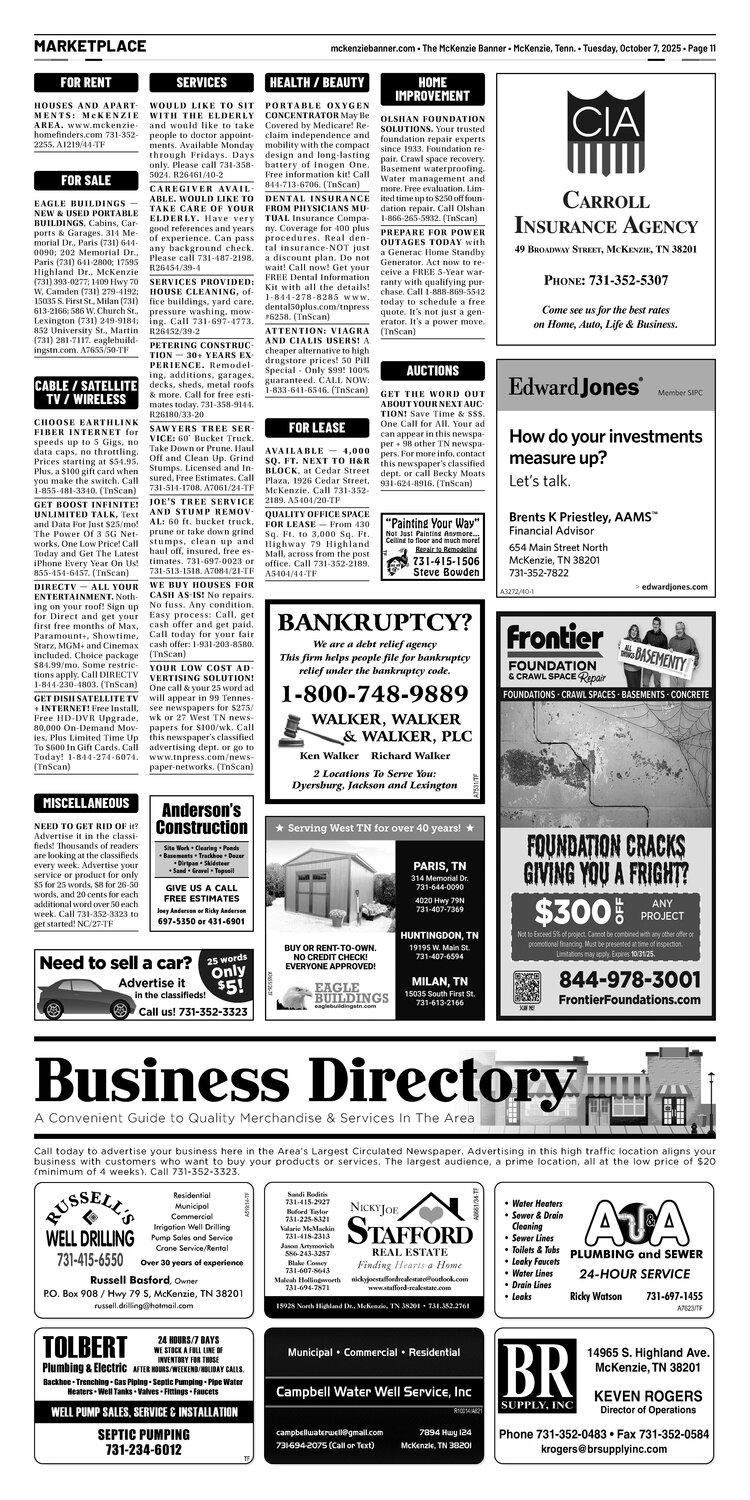 McKenzie Banner Marketplace 10-07-25