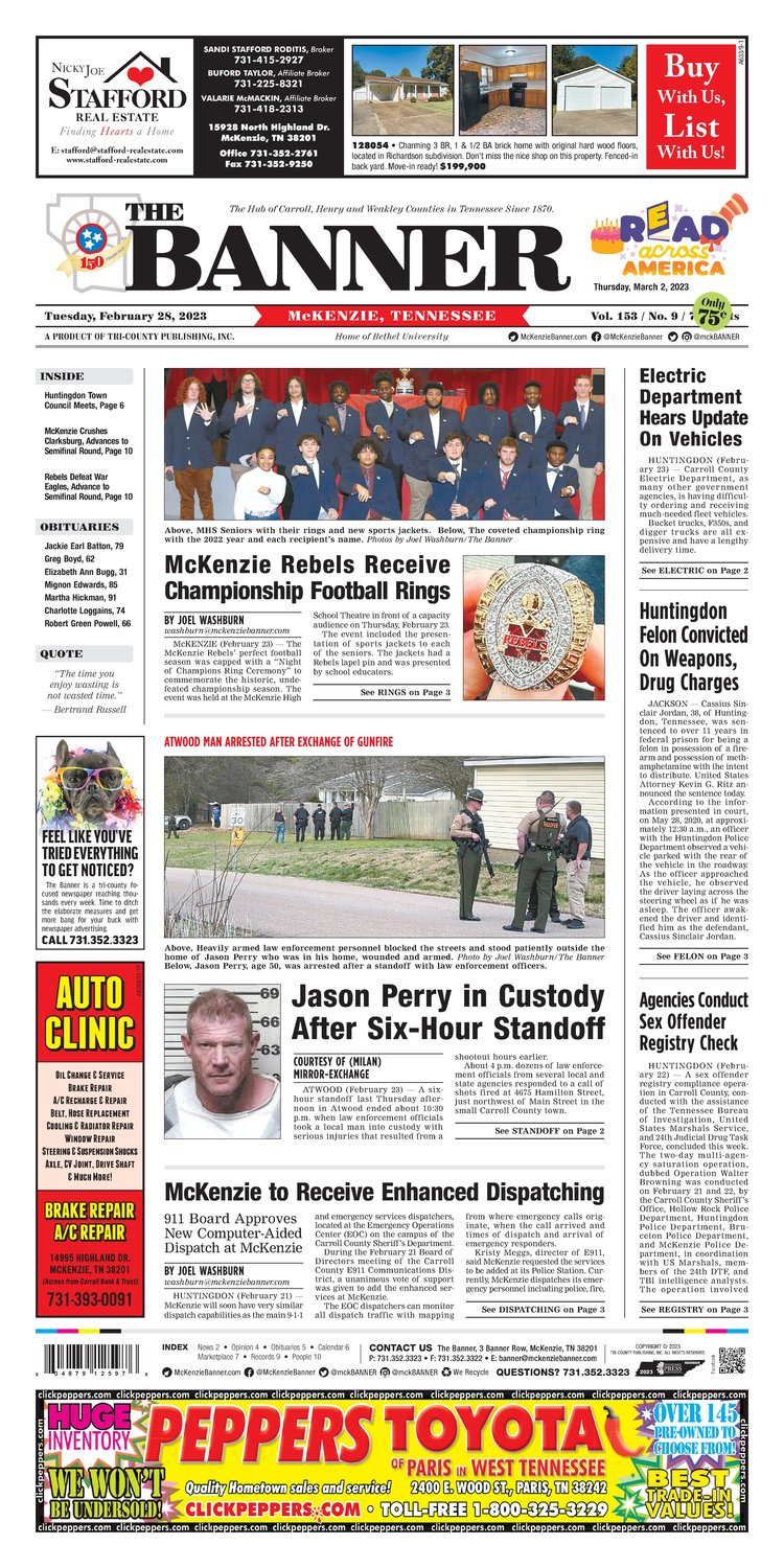 McKenzie Banner February 28, 2023