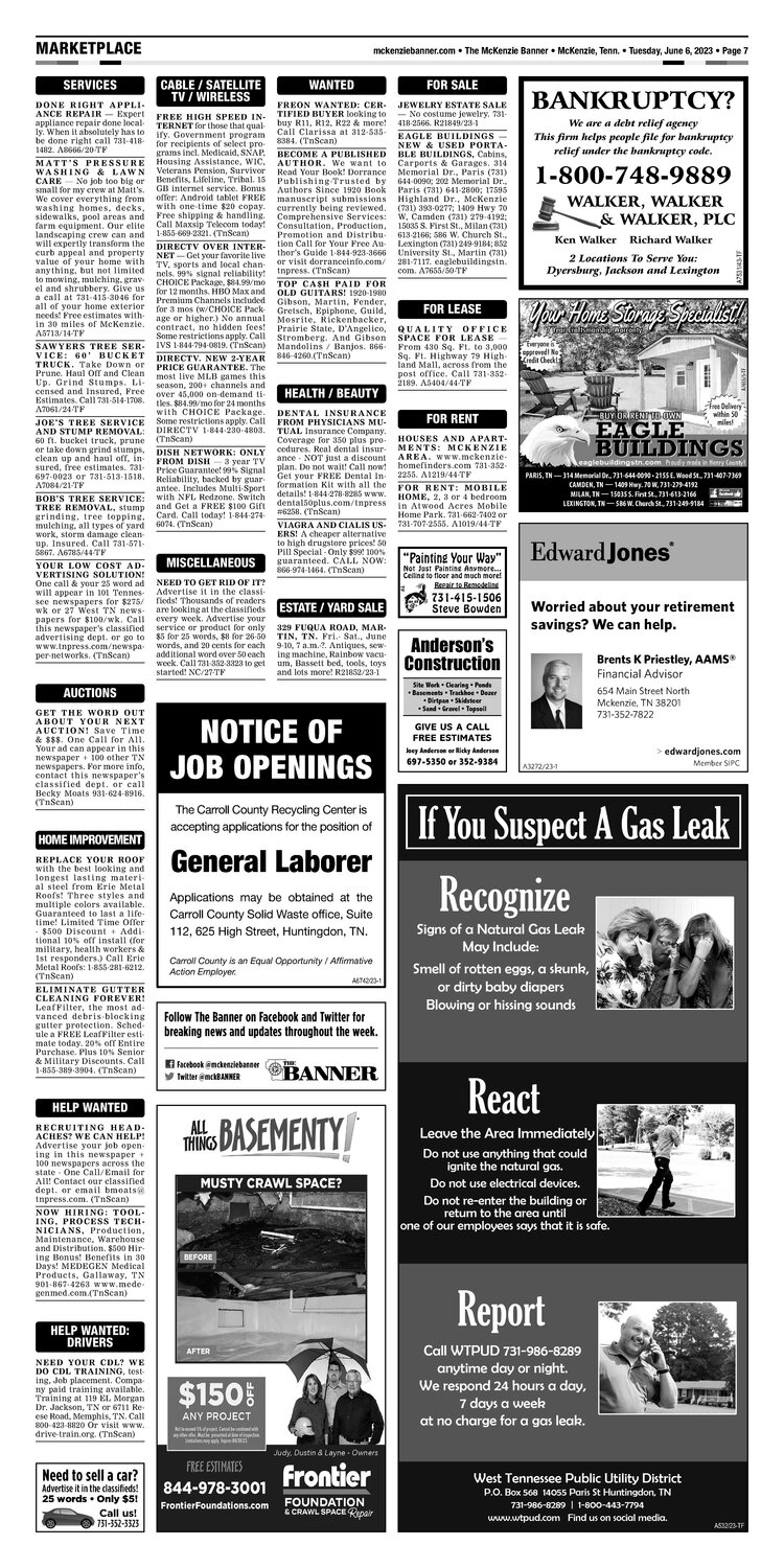 McKenzie Banner Marketplace 6-6-23