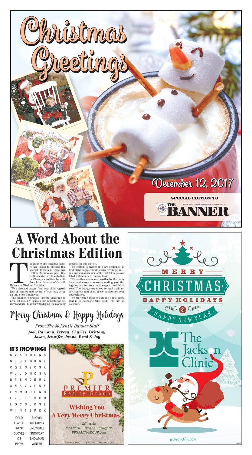 Christmas Greetings 2017
