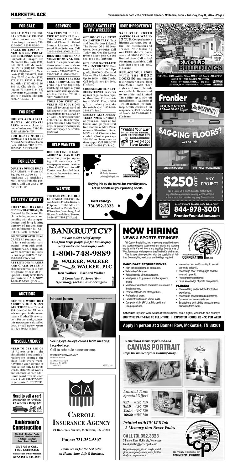 McKenzie Banner Marketplace 5-14-24