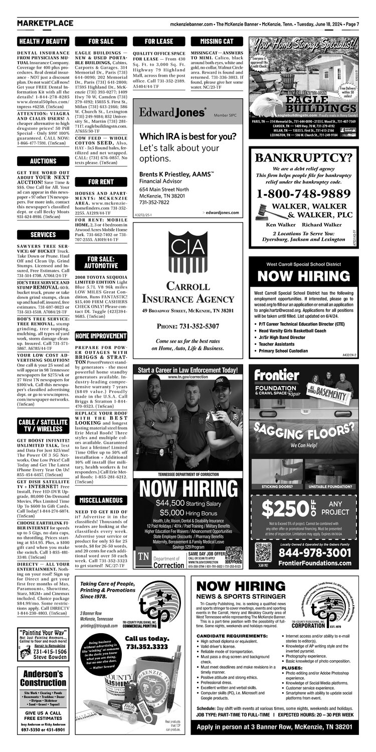 McKenzie Banner Marketplace 6-18-24