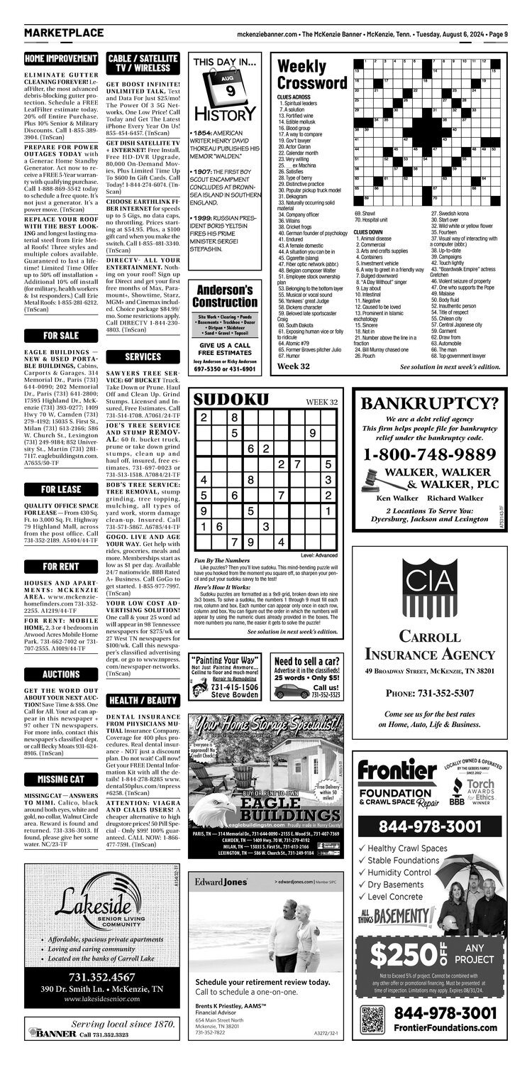 McKenzie Banner Marketplace 8-6-24