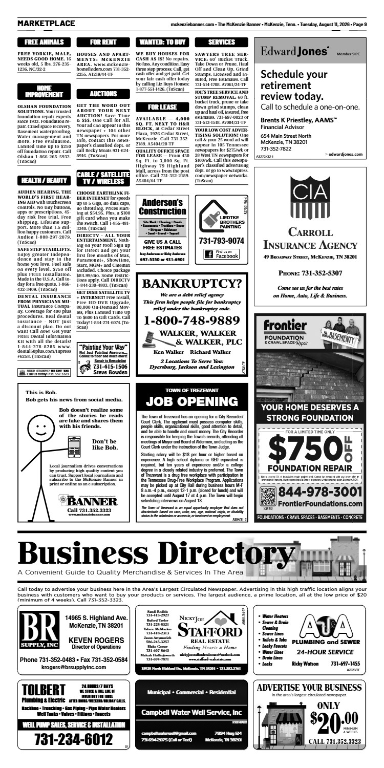 McKenzie Banner Marketplace 8-11-26