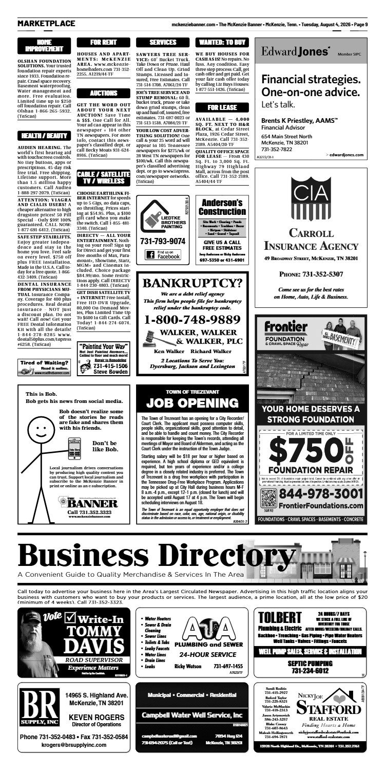 McKenzie Banner Marketplace 8-4-26