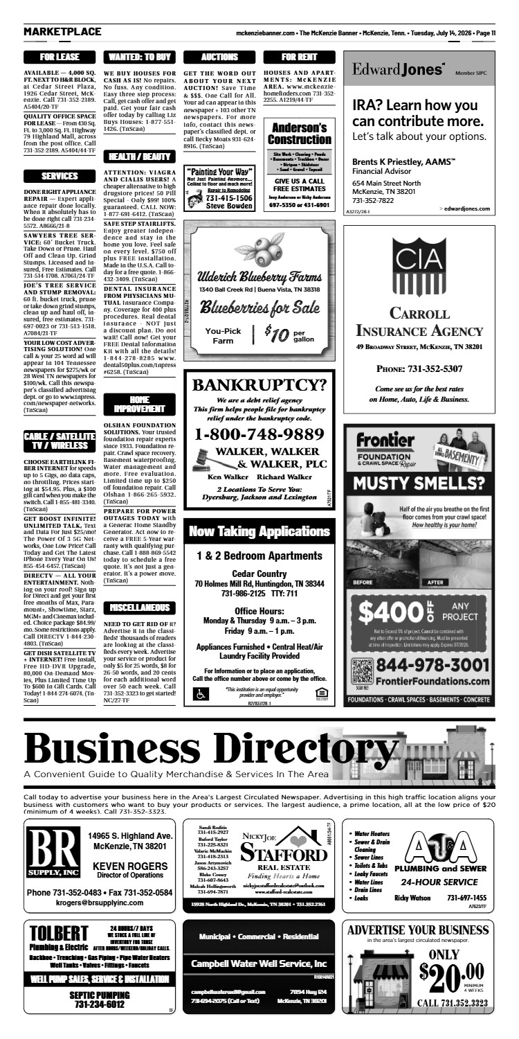 McKenzie Banner Marketplace 7-14-26