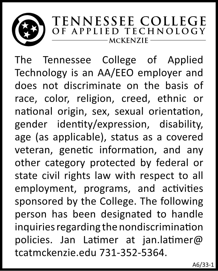 TCAT-McKenzie - EEO
