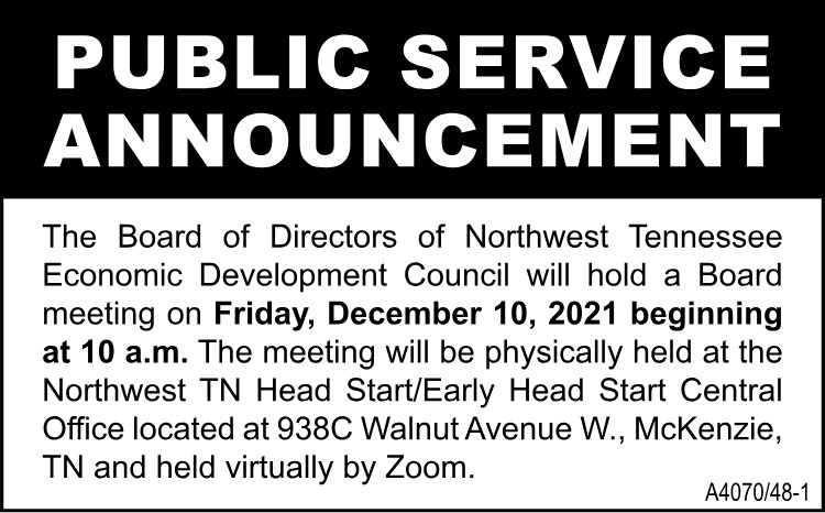 NWTN Economic Development Council Meeting