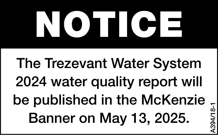 Trezevant Water System Notice