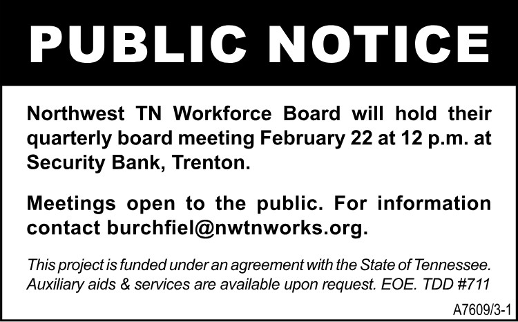NWTN Workforce Board Meeting