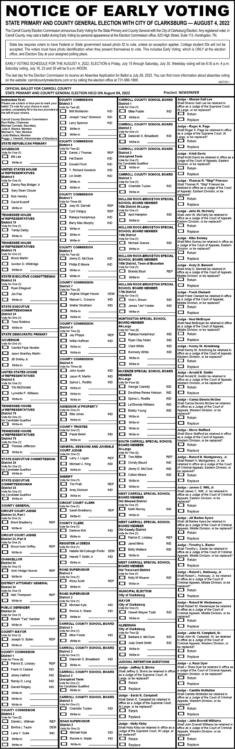 Ballot Ad