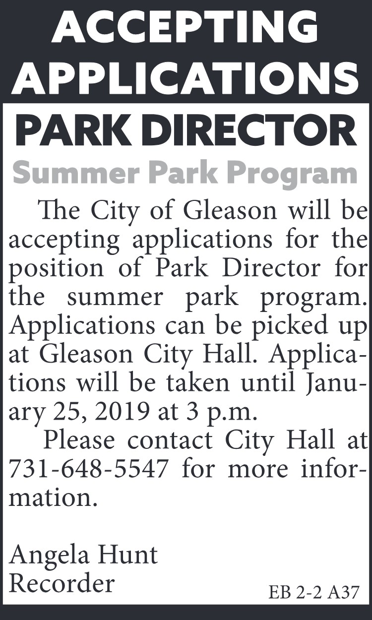 Gleason Park Director
