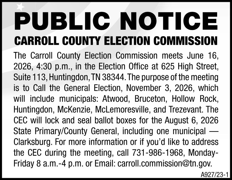 Carroll County Election Meeting