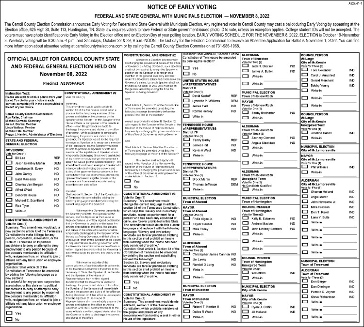 Ballot Ad