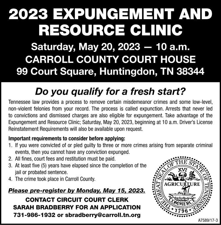 Expungement and Resource Clinic