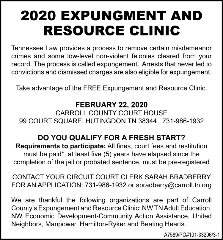 2020 Expumgment & Resource Clinic