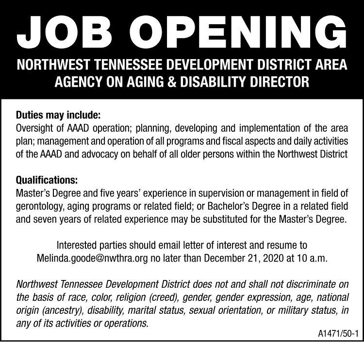 NWTN Development District Job Opening - Director
