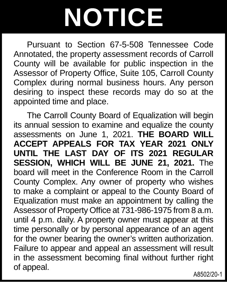 Carroll County Property Assessor